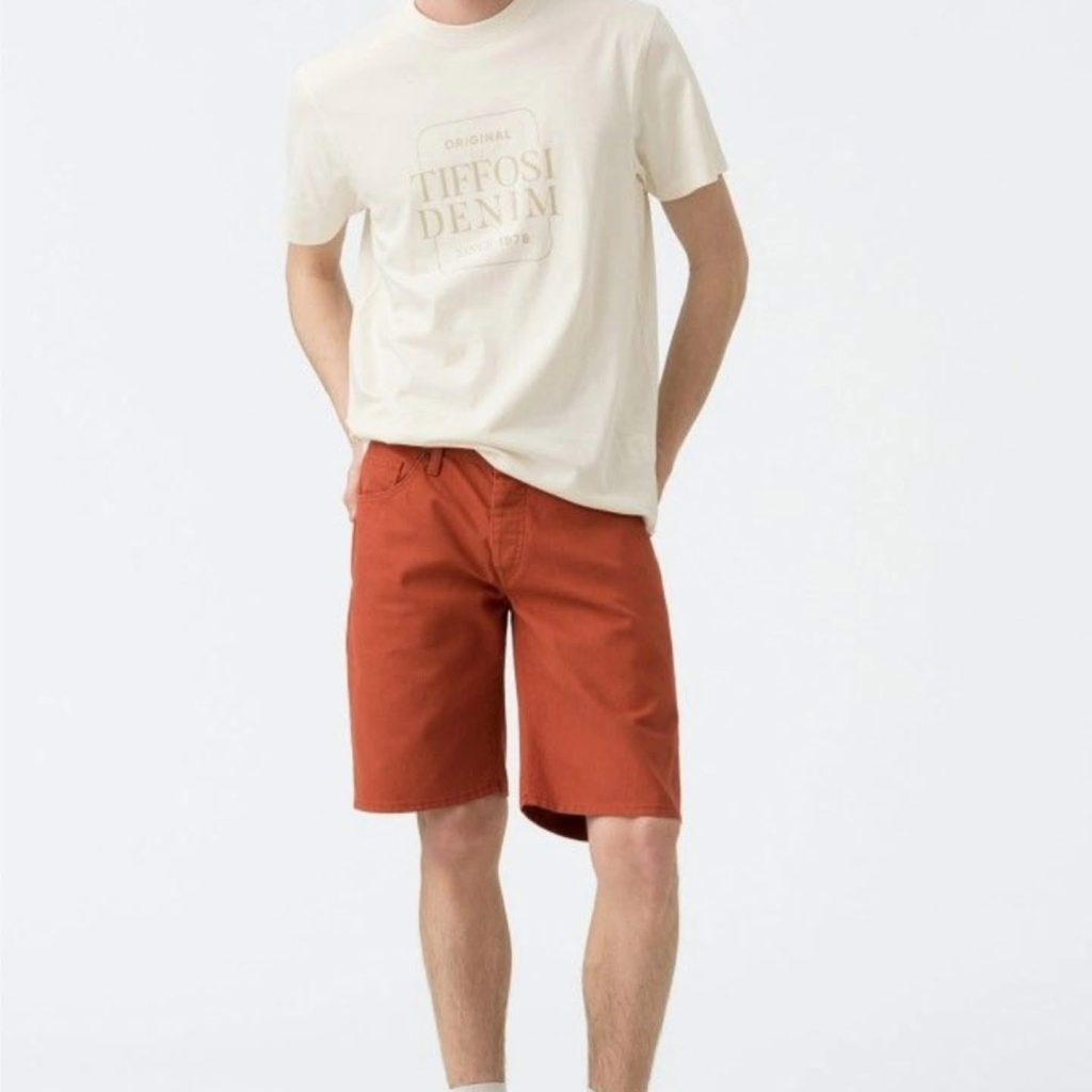 Calções Cor-de-Laranja